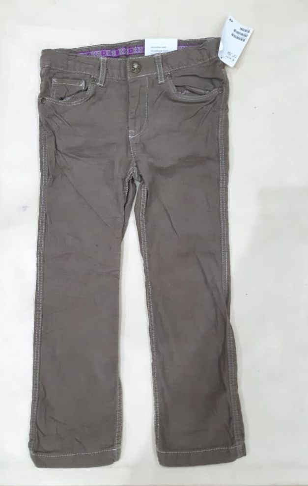 H & M brown cordrouy pants for girls