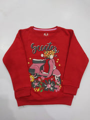 Baby Toss fleece sweatshirt