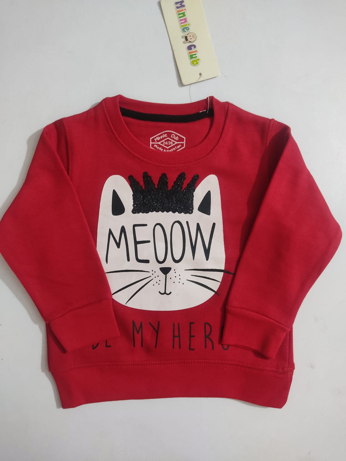 Minnie Club Sweatshirt For Girls