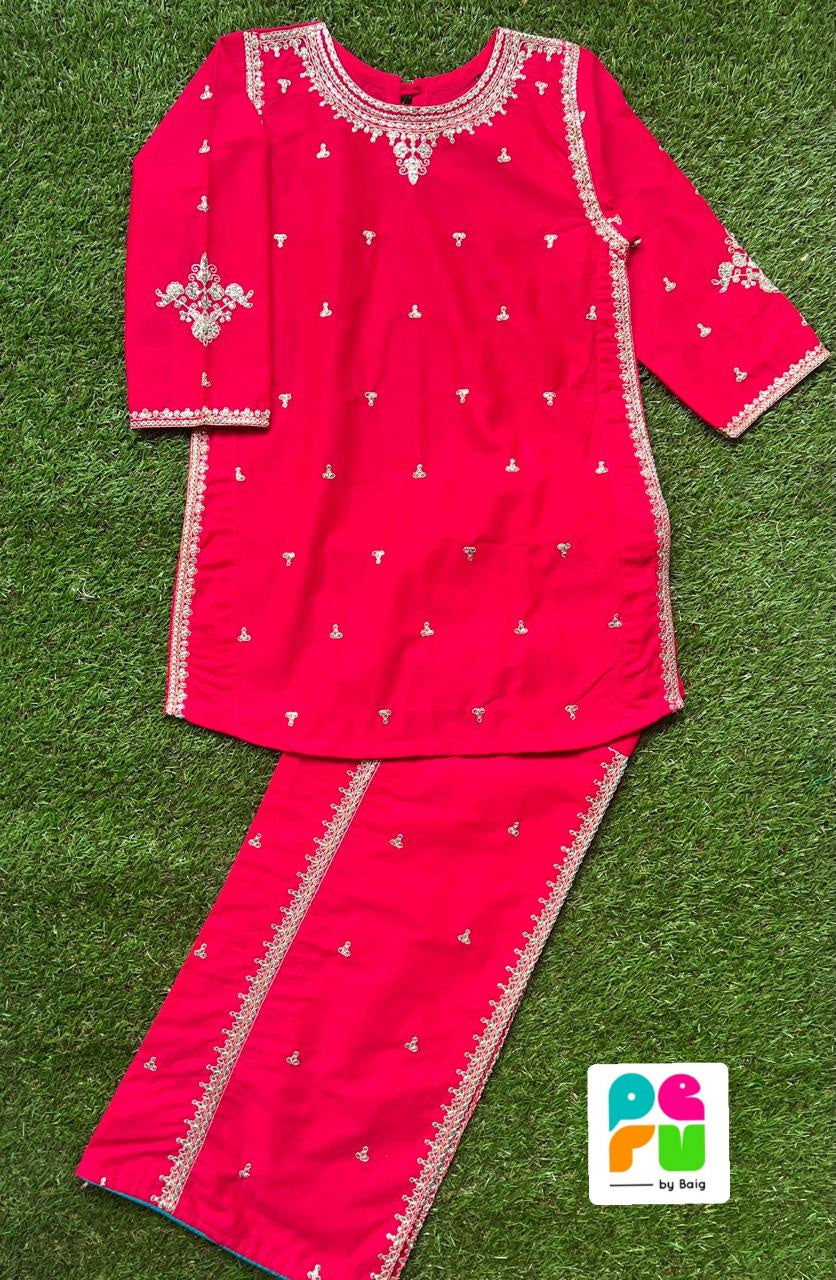 Peru Lawn Embroidered