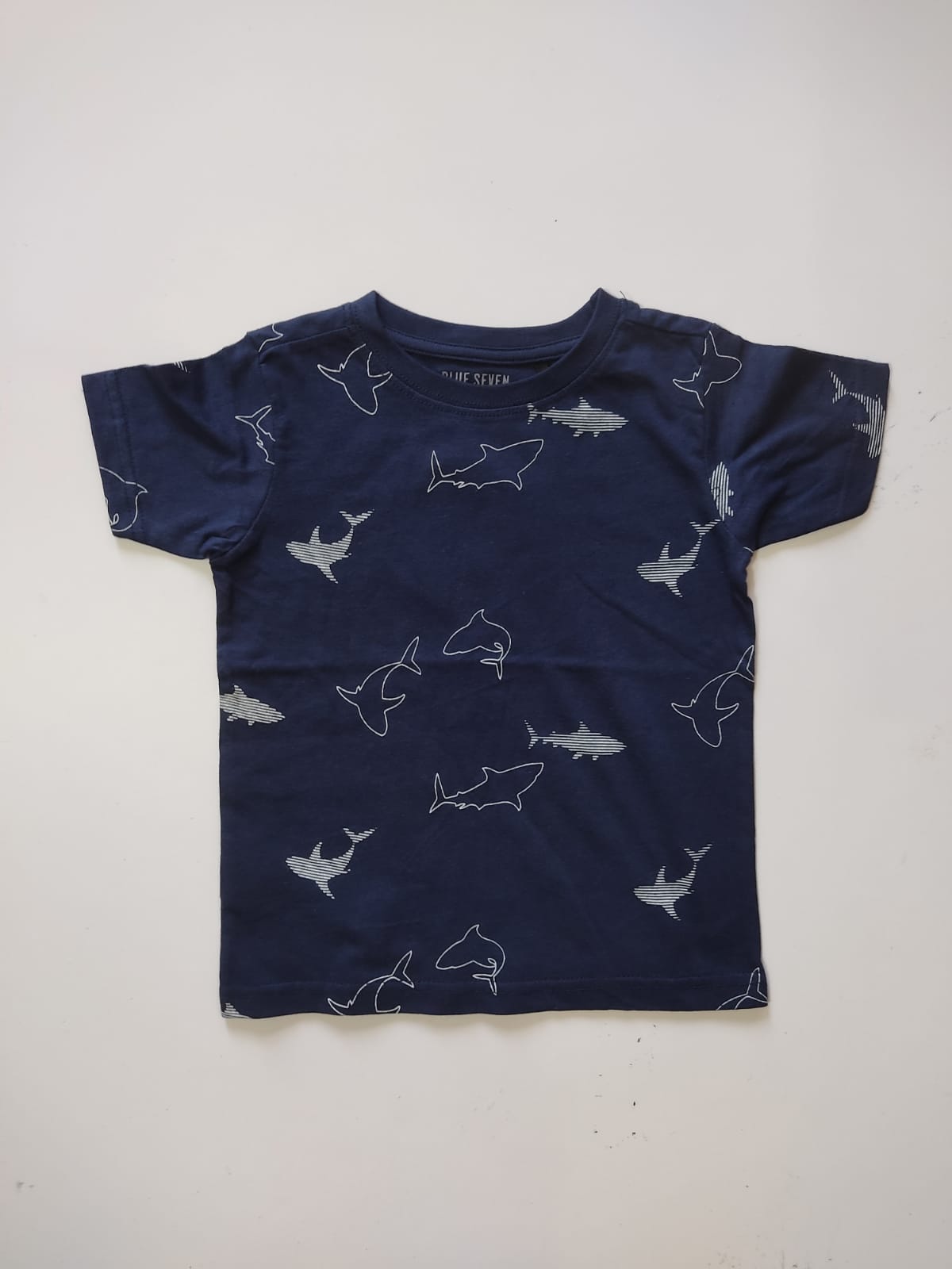 Blue Seven Shirt For Boys