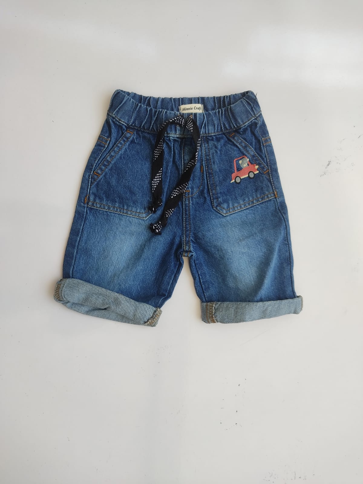 Minnie Craft Denim Shorts