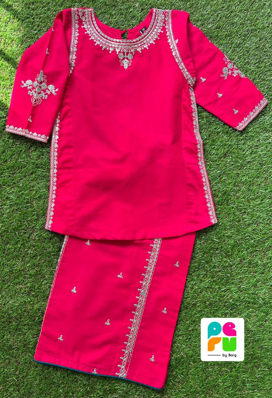 Peru Lawn Embroidered Dress