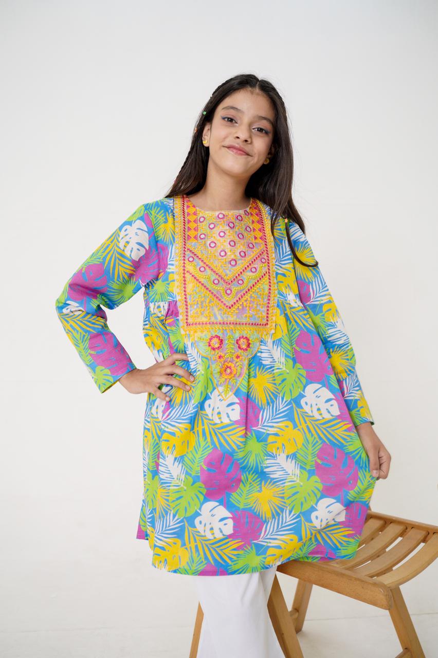 Lilly Lawn Embroidered Dress