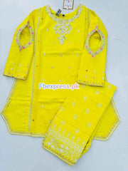 Girls Embroidered Dress